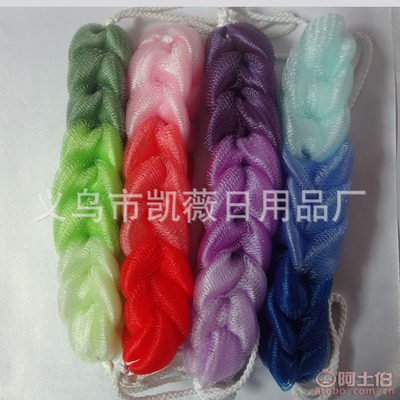 【美膚潔廠家批發新款沐浴套裝浴花毛巾四件套洗澡沐浴套裝洗浴套裝Q-00280g】義烏市凱薇日用品廠 - 產品庫